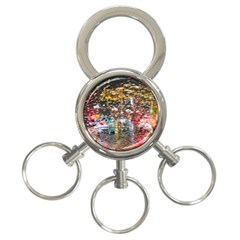 Water Droplets 3-ring Key Chain by artworkshop