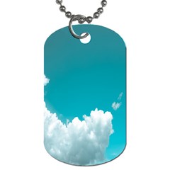 Clouds Hd Wallpaper Dog Tag (two Sides) by artworkshop