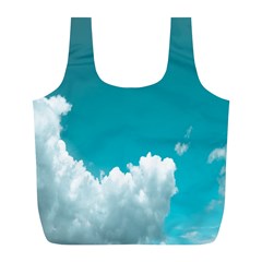 Clouds Hd Wallpaper Full Print Recycle Bag (l) by artworkshop