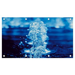 Water Blue Wallpaper Banner And Sign 7  X 4 