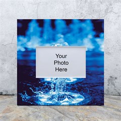 Water Blue Wallpaper White Box Photo Frame 4  X 6  by artworkshop