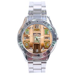 Mosque Stainless Steel Analogue Watch