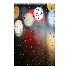 Rain On Window Shower Curtain 48  X 72  (small)  by artworkshop