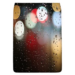 Rain On Window Removable Flap Cover (l) by artworkshop