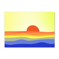 Sunset Nature Sea Ocean Sticker A4 (100 Pack) by Ravend