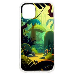 Jungle Rainforest Tropical Forest Iphone 12/12 Pro Tpu Uv Print Case by Ravend