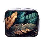 Ai Generated Leaves Foliage Plants Mini Toiletries Bag (One Side) Front