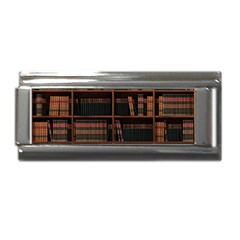 Books Bookshelf Bookcase Library Superlink Italian Charm (9mm) by Ravend