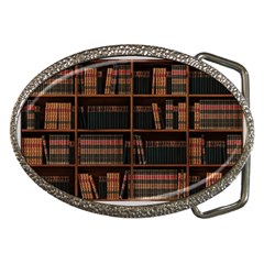 Books Bookshelf Bookcase Library Belt Buckles