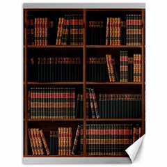 Books Bookshelf Bookcase Library Canvas 36  X 48 