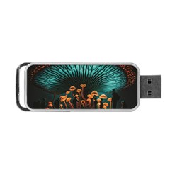 Mushroom Giant Explore 3d Portable Usb Flash (two Sides)