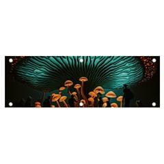 Mushroom Giant Explore 3d Banner And Sign 6  X 2  by Ravend