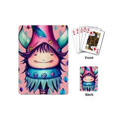 Shroom Magic Conjure Charm Playing Cards Single Design (mini) by GardenOfOphir