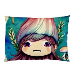 Enchantment Mushrooms Pillow Case by GardenOfOphir