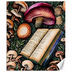 Conjure Mushroom Charm Spell Mojo Canvas 20  X 24  by GardenOfOphir