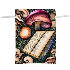 Conjure Mushroom Charm Spell Mojo Lightweight Drawstring Pouch (XL)