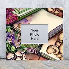 Enchantress Mushroom Charm Gill Wizard White Wall Photo Frame 5  X 7  by GardenOfOphir