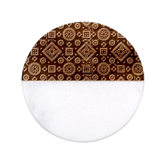 Img 2023 Classic Marble Wood Coaster (round)  by 6918