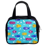 Fish Graphic Seamless Pattern Seamless Pattern Classic Handbag (Two Sides) Front