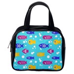 Fish Graphic Seamless Pattern Seamless Pattern Classic Handbag (Two Sides) Back