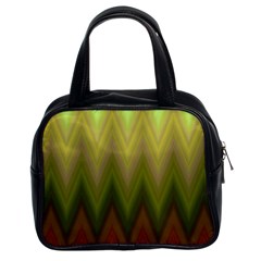 Zig Zag Chevron Classic Pattern Classic Handbag (two Sides) by Celenk