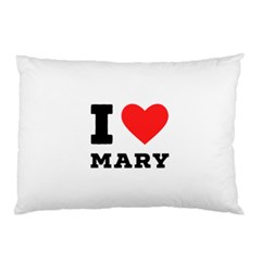 I Love Mary Pillow Case by ilovewhateva