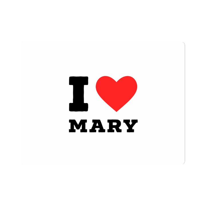 I love mary One Side Premium Plush Fleece Blanket (Mini)