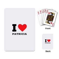 I Love Patricia Playing Cards Single Design (rectangle) by ilovewhateva