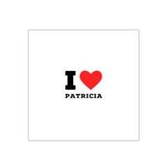 I Love Patricia Satin Bandana Scarf 22  X 22 