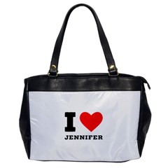 I Love Jennifer  Oversize Office Handbag by ilovewhateva