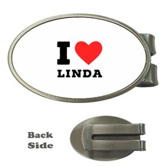 I Love Linda  Money Clips (oval)  by ilovewhateva