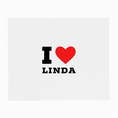 I Love Linda  Small Glasses Cloth (2 Sides) by ilovewhateva