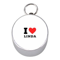 I Love Linda  Mini Silver Compasses by ilovewhateva