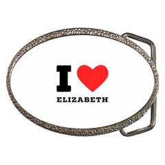 I love Elizabeth  Belt Buckles