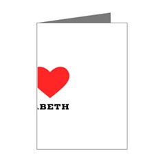 I love Elizabeth  Mini Greeting Card