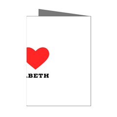 I Love Elizabeth  Mini Greeting Cards (pkg Of 8) by ilovewhateva