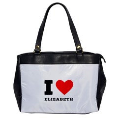 I Love Elizabeth  Oversize Office Handbag by ilovewhateva