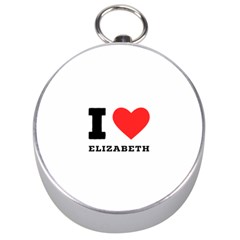 I love Elizabeth  Silver Compasses