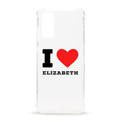 I love Elizabeth  Samsung Galaxy S20 6.2 Inch TPU UV Case