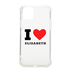 I love Elizabeth  iPhone 11 Pro 5.8 Inch TPU UV Print Case