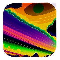 Jupiter Clouds Dan Mumford Stars Yellow Planets Stacked Food Storage Container