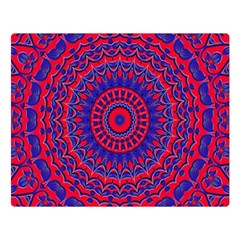 Background Wallpaper Geometric Digital Art Premium Plush Fleece Blanket (large)