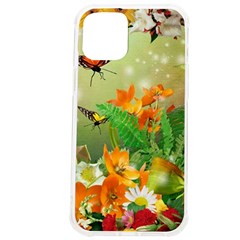 Floral Flowers Nature Plants Decorative Design Iphone 12 Pro Max Tpu Uv Print Case