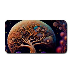 Trees Dream Art Intricate Patterns Digital Nature Medium Bar Mat