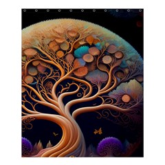 Trees Dream Art Intricate Patterns Digital Nature Shower Curtain 60  X 72  (medium) 