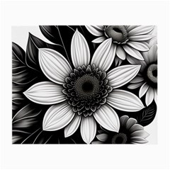 Sketch Flowers Art Background Photorealistic Small Glasses Cloth