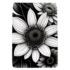 Sketch Flowers Art Background Photorealistic Removable Flap Cover (s)