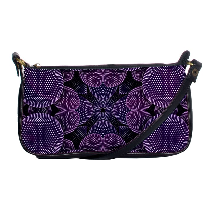 Geometric Shapes Geometric Pattern Flower Pattern Art Shoulder Clutch Bag