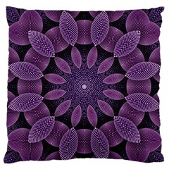 Shape Geometric Symmetrical Symmetry Wallpaper Large Premium Plush Fleece Cushion Case (two Sides)