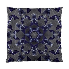 Kaleidoscope Geometric Pattern Geometric Shapes Standard Cushion Case (two Sides) by Ravend